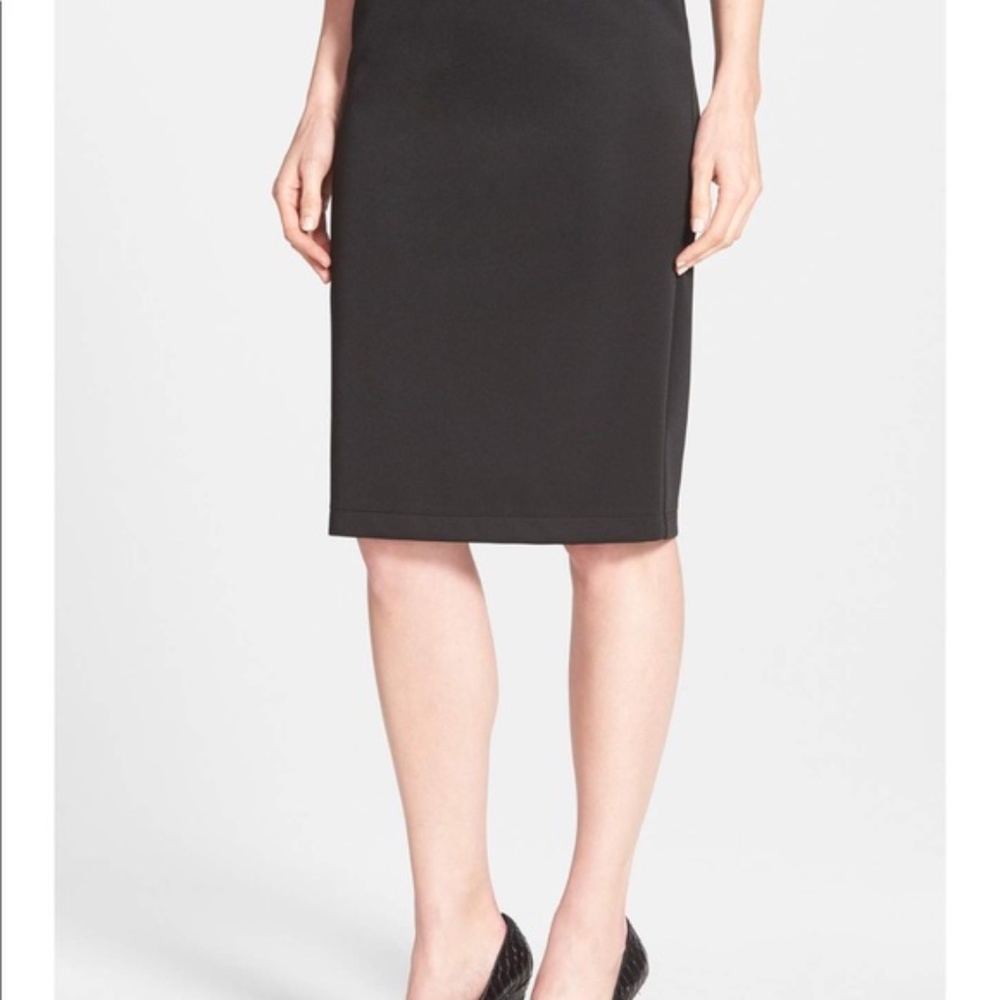 [Vince Camuto] Black Pencil Skirt Midi
